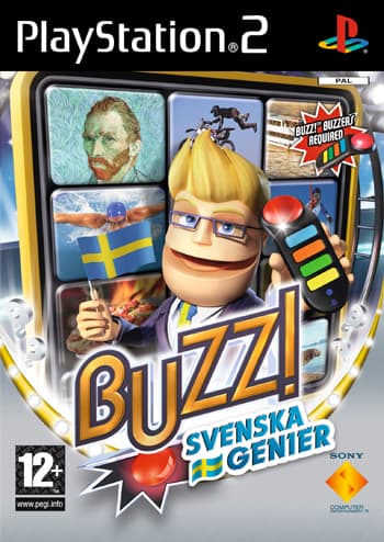 Buzz!: Svenska Genier - Playstation 2 (begagnad)