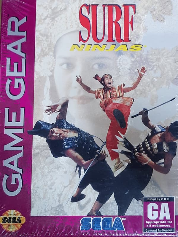 Surf Ninjas (Ny & Inplastad) - Sega GameGear (brukt)