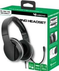 Subsonic XboxSeriesX HS300 Gaming Headset (Black) (xbox series x)