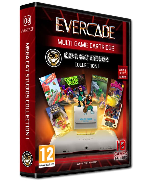 Blaze Evercade MegaCat Cart 1 EFIGS (BLAZE TAB Plus)