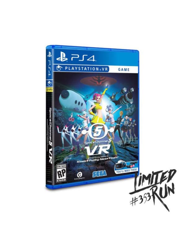 Space Channel 5 VR Kinda Funky News Flash! (Limited Run #353) (Import) (PlayStation 4)