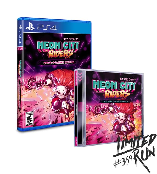 Neon City Riders - Super-Powered Edition (Limited Run #359) (Import) (PlayStation 4)