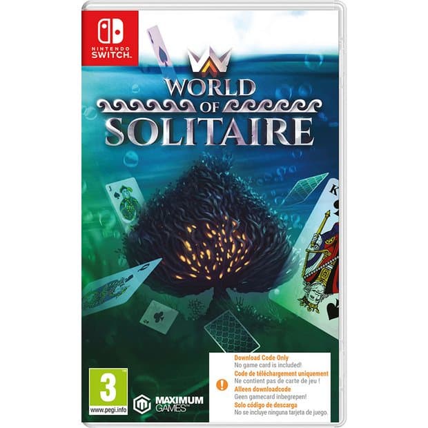 Nsw World Of Solitaire (code In A Box) (Nintendo Switch)