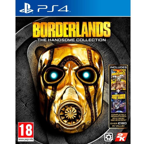Ps4 Borderlands : The Handsome Collection (inc. Borderlands 2  The Pre-sequel) (PS4)