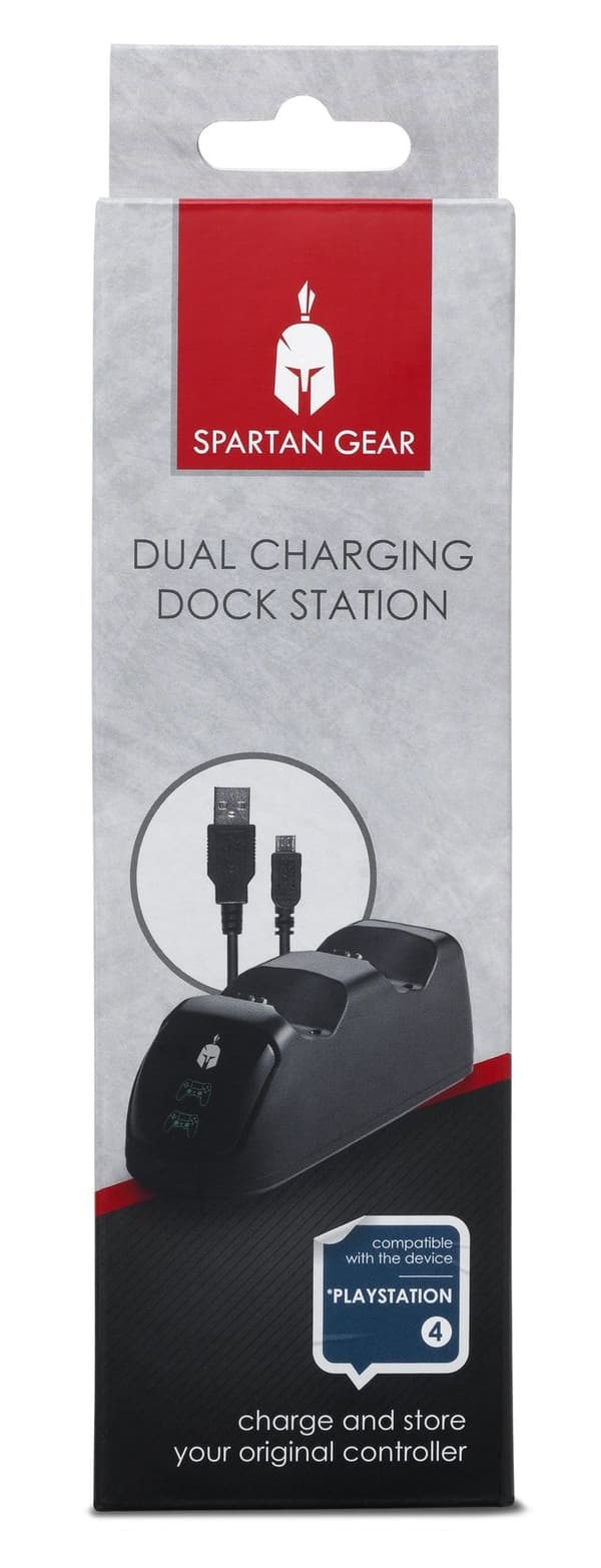 Spartan Gear - Dual Charging Dock Station (v2) (compatible With Playstation 4) (PS4)