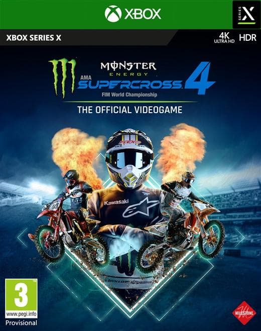 Xbxs Monster Energy Supercross - The Official Videogame 4 (Xbox Series X)