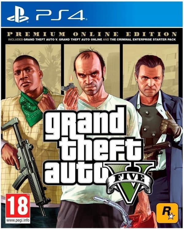 Ps4 Grand Theft Auto V: Premium Edition (PS4)