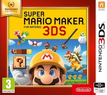 Super Mario Maker for 3DS - Nintendo Selects - Nintendo 3DS (kÃ¤ytetty)