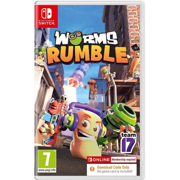 WORMS RUMBLE (Code in a Box) (Nintendo Switch)