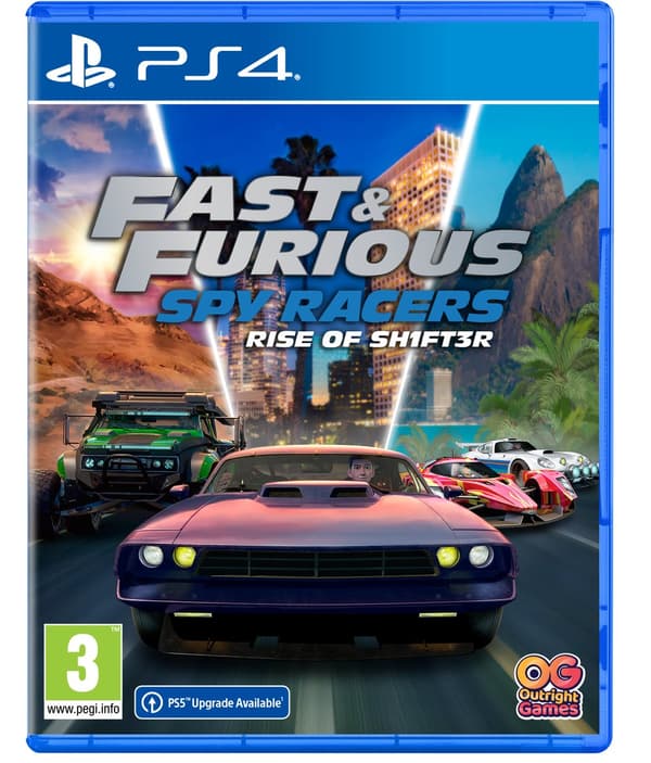 Fast  Furious: Spy Racers Rise of SH1FT3R (PlayStation 4)
