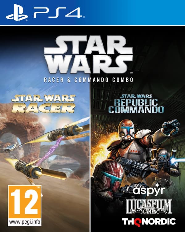 Star Wars: Racer & Commando Combo - Playstation 4