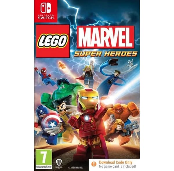 LEGO Marvel Super Heroes (Code in a Box) (Nintendo Switch)