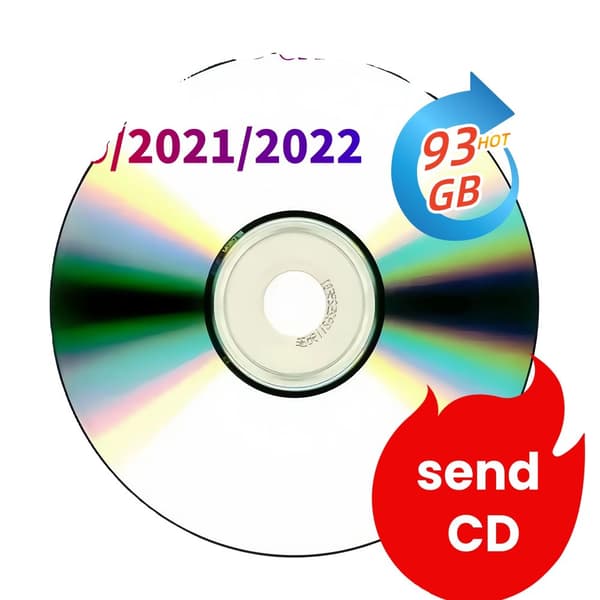 WinOLS Damos Pack, Omfattende Chip Tuning Kort, Kompatibel med Alle Versioner,send via e-mail, send CD