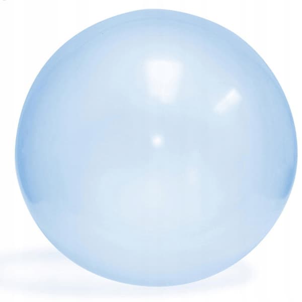 TRÄDGÅRDSBOLL FÖR LEK 120cm XXXL + PUMP Transparent GUMMI TPR