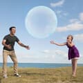 Miniatyrbild 6 av 6: TRÄDGÅRDSBOLL FÖR LEK 120cm XXXL + PUMP Transparent GUMMI TPR