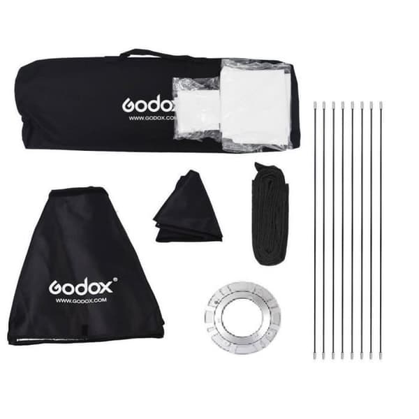 Godox Octa 140 Octagonal Softbox - Svart - Bowens Mount - 140 cm