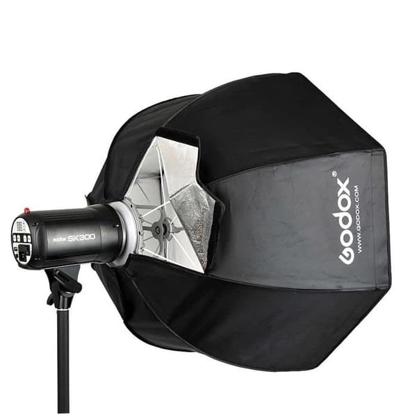 Softboxar - Godox paraply - SB GUE80 - Bowens ljuskälla 80 cm