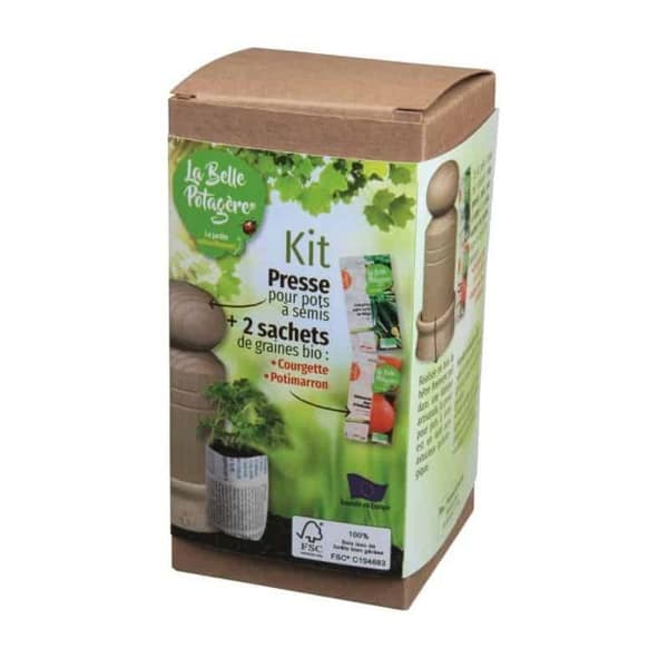 Presssats för plantor - FSC - Pumpa och zucchini
