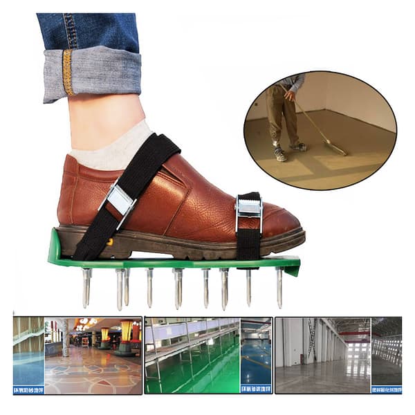INF Epoxy selvnivellerende malingspigger Gulvmaling Konstruksjon stive piggsko