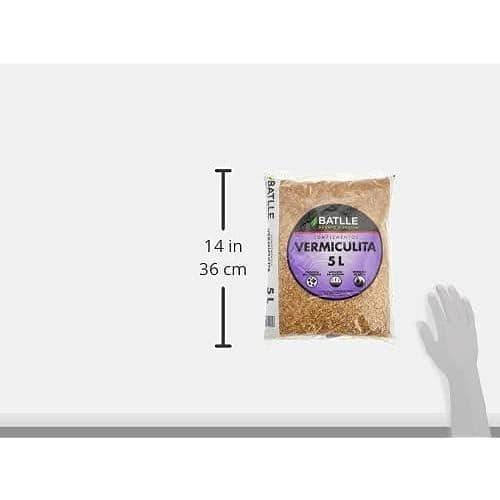 Vermikulitsubstrat - Semillas Batlle - 5 l - Vattenretention och näringsämnen