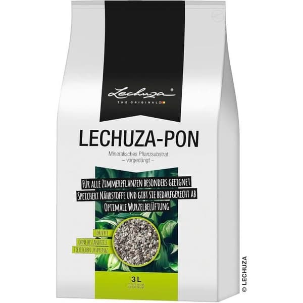 Krukjord - Lechuza - Pon - Innehåller gödsel - 3 liter