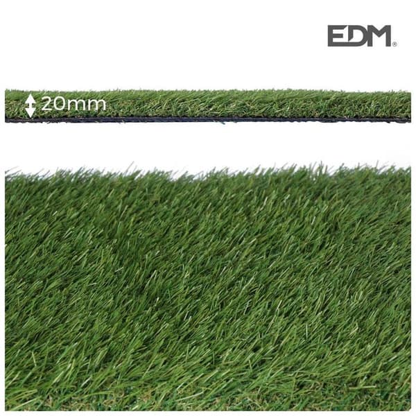 Konstgräs - Gracefull EDM - 20mm - 25200 poäng/m² - 2x5m - Grön