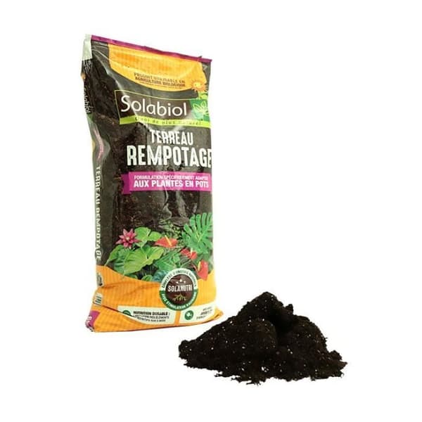 SOLABIOL TEREMPO6 Krukjord | Användbar i ekologisk odling, 6L, 6L