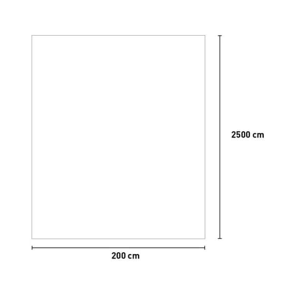 Grön konstgräs för inomhus och utomhus 200cm x 25m Smaragd