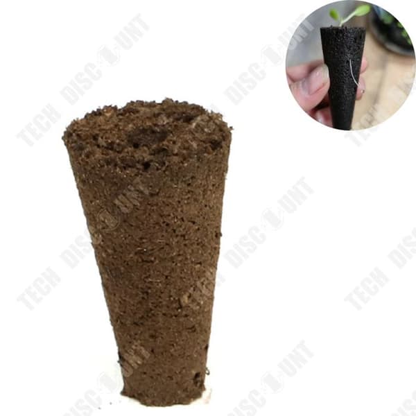 TD® 50-pack inomhus och utomhus krukjord Svamp Plantskola krukjord Organisk kolblock Universal lera