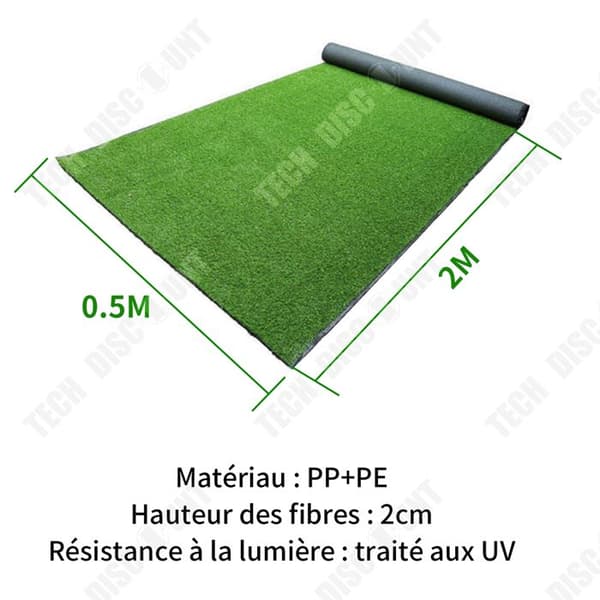 TD konstgräs 1x10m=10m² Simulering falsk gräsmatta matta dagis konstgjord fotbollsplan grönt gräs