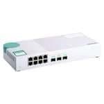 Switch icke hanterbar - QNAP - QSW-308S - 8 portar Gigabit LAN - 3 portar 10G SFP+ - 10 Gigabit Ethernet