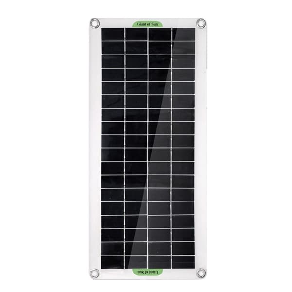 30W bærbar solcellepanel solladekontroller for campingbilbåt
