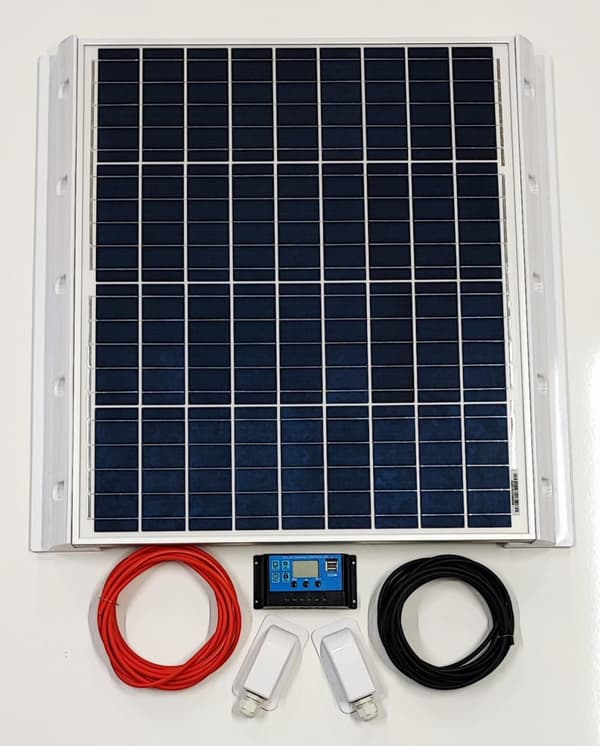 Polycrystalline Solar Panel 50W kit ready to assemble