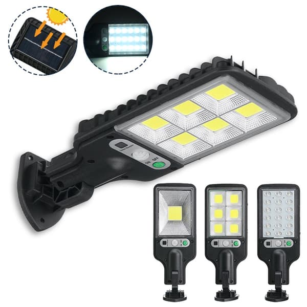 IP65 LED Solar Street Light PIR liiketunnistin Seinä asennettu lamppu Puutarha Ulkona