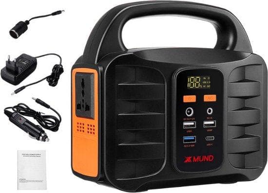 Portabelt elverk Generator 155Wh Camping Bärbart batteri