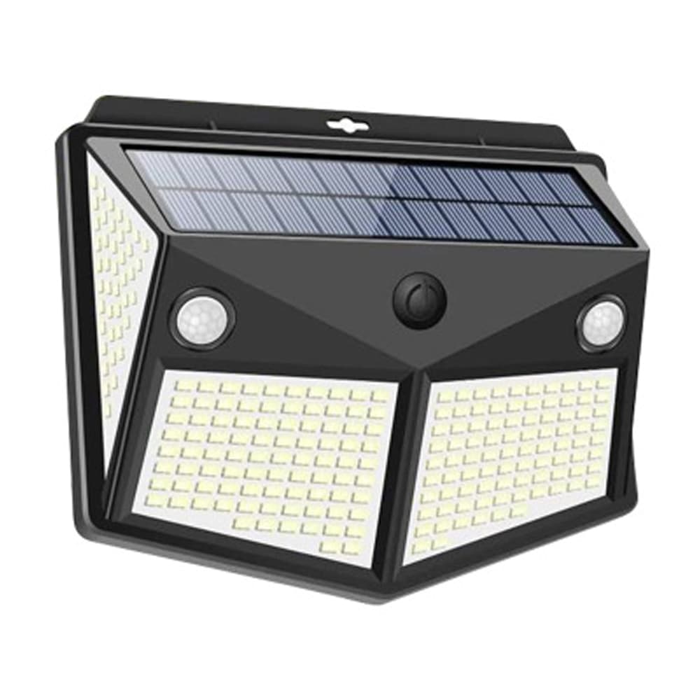 260LED Solar Light Outdoor Solar Light IP65 vattentät rörelsesensor Trädgård