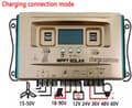 Miniatyrbild 6 av 6: Solcellsregulator / Laddningsregulator, vindkraft 40A, MPPT