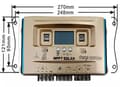 Miniatyrbild 2 av 6: Solcellsregulator / Laddningsregulator, vindkraft 40A, MPPT