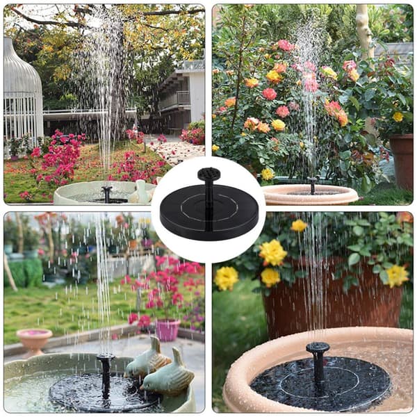 Sol Fountain - Sol Fontänpump - Vattenfontän solcellsdriven