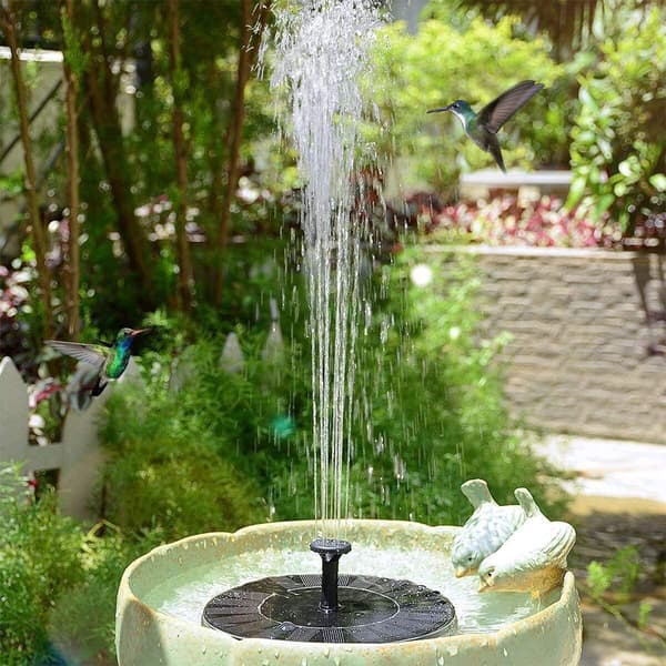 Sol Fountain - Sol Fontänpump - Vattenfontän solcellsdriven 16CM