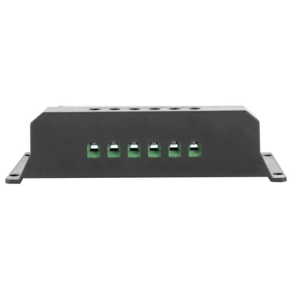 Cuque Solar Controller 30A 30A LCD Solar Charge Controller Automatisk identifiering 12V 24V Fullständig PWM-kontroll