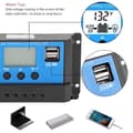 Miniatyrbild 2 av 4: Cikonielf Solar Controller 30A 30A LCD Solar Charge Controller Auto Identifiering 12V 24V PWM Control
