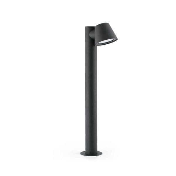 Beacon-Bollard-GINA-GU10 35W 70CM-Mörkgrå - FARO