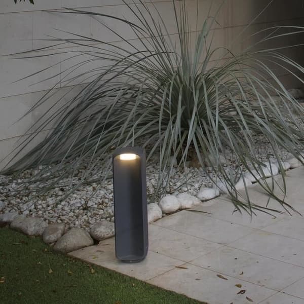 Faro - Bu-oh LED designfyr IP65 H56 cm - Antracit 56,5 cm Grå