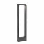Mörkgrå LED utomhusvägglampa 5W H65cm - FARO