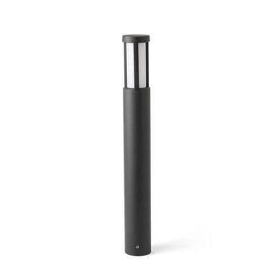 Logar Grey Outdoor Pollard LED 12W - FARO - 75605 - Metall - Modernt - Design Mörkgrå