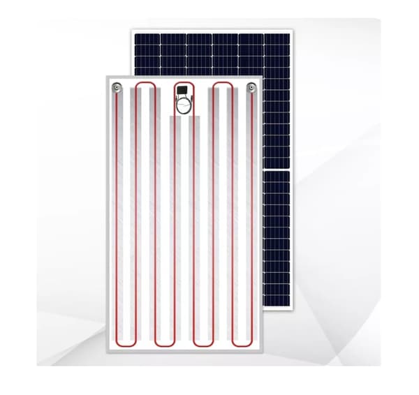 PVT Hybridpanel 450W för både el och varmvattenproduktion