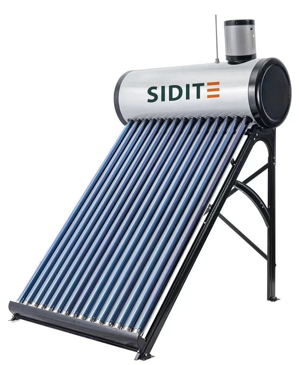 SIDITE SD-T 100L icke-trycksatt solfångare med expansionskärl