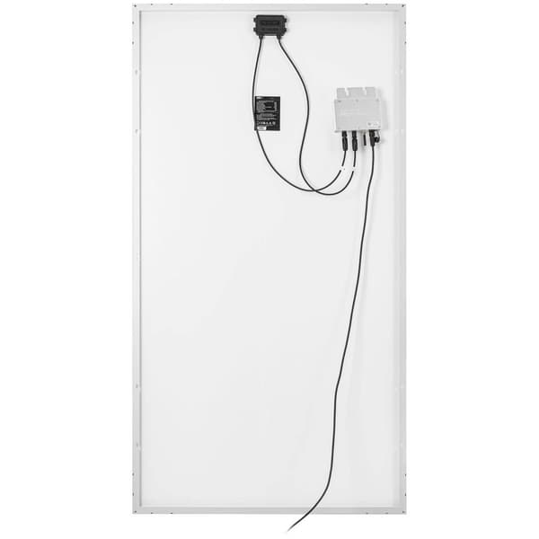 MSW Balkongkraftverk - 400 W - Monokristallin panel - Komplett set redo att kopplas in