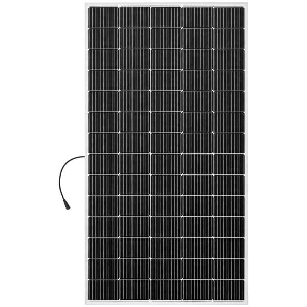 MSW Balkongkraftverk - 400 W - Monokristallin panel - Komplett set redo att kopplas in